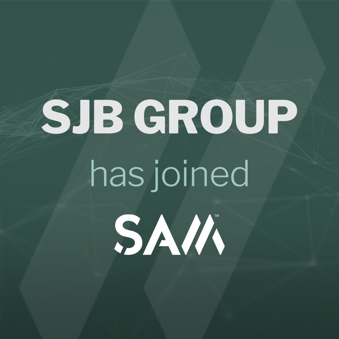 SAMCOMPANIES's tweet photo. We are excited to announce that we have acquired Baton Rouge-based SJB Group, a multi-disciplined land surveying, gas distribution, and utility engineering firm.

Welcome to SAM. We look forward to the impact we can make together. https://t.co/dbG7jJn9qC