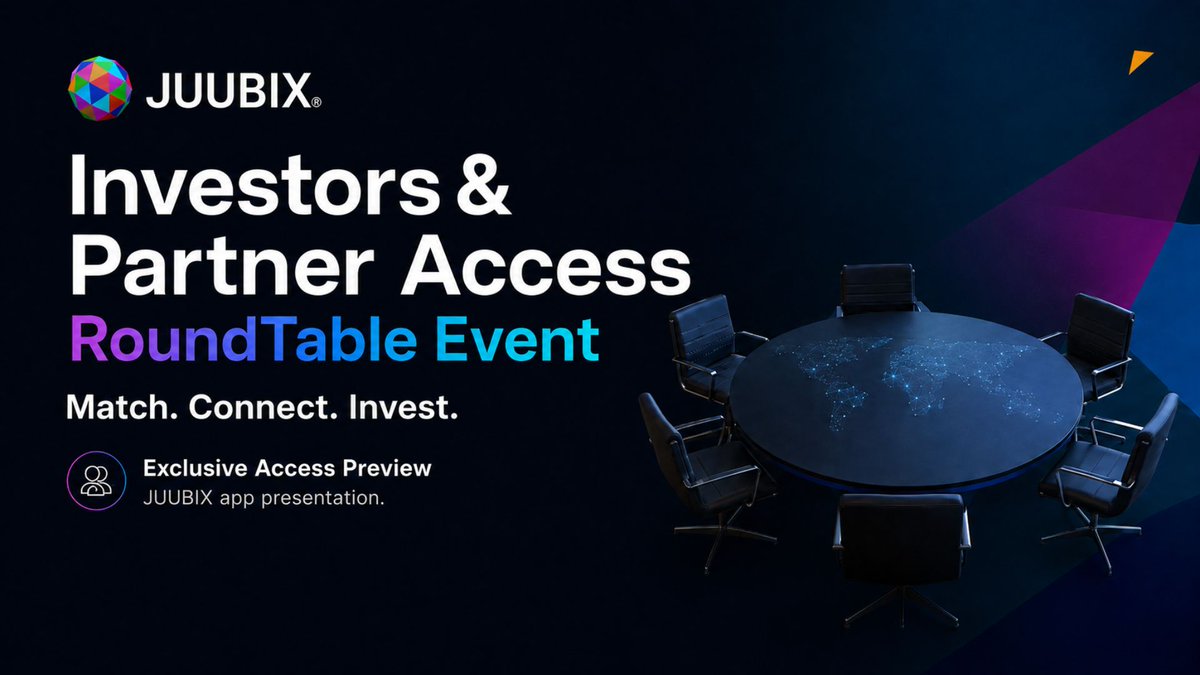 JUUBIX2's tweet photo. I'm hosting Investor & Partners Access - Roundtable Event. Make sure to attend it on August 3.
DM - For more information.
https://t.co/r0gwym3O0R
#JUUBIX #StakeholdersAsAService #STaaS #Leadership #GlobalOrientation #CloudInfrastructure #TechEcosystem #Innovation #Azure #AI https://t.co/8wAVFCc5z4