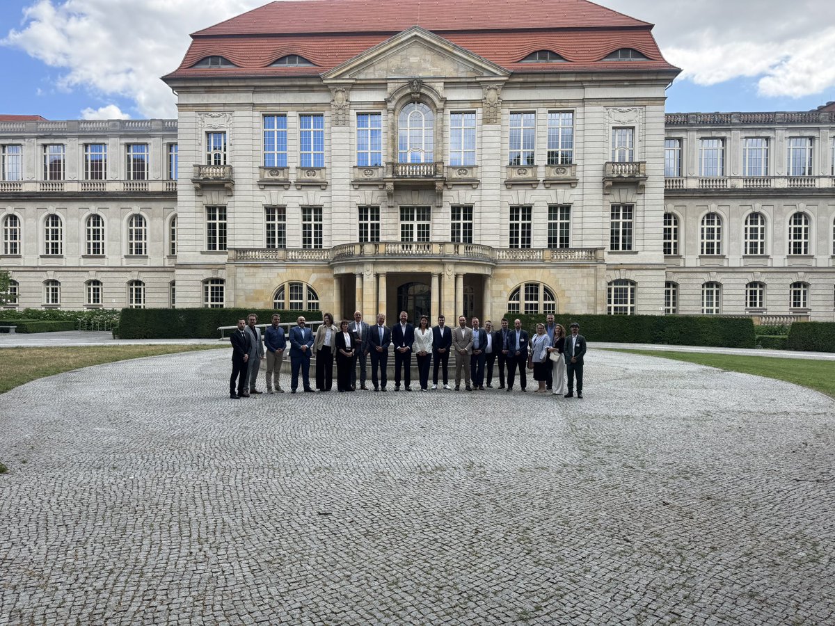 naim_gj's tweet photo. 📌 Proud to have presented our vision and concept for this year’s RCC Digital Summit at the Steering Committee meeting held at the Federal Ministry for Economic Affairs in Germany. 🇩🇪 🇪🇺 

It was a privilege to share our plans with representatives from across the region and our European partners as we prepare to welcome everyone to Montenegro this October.

Looking forward to an impactful Digital Summit 2026.

@rccint 
@javnaupravamne