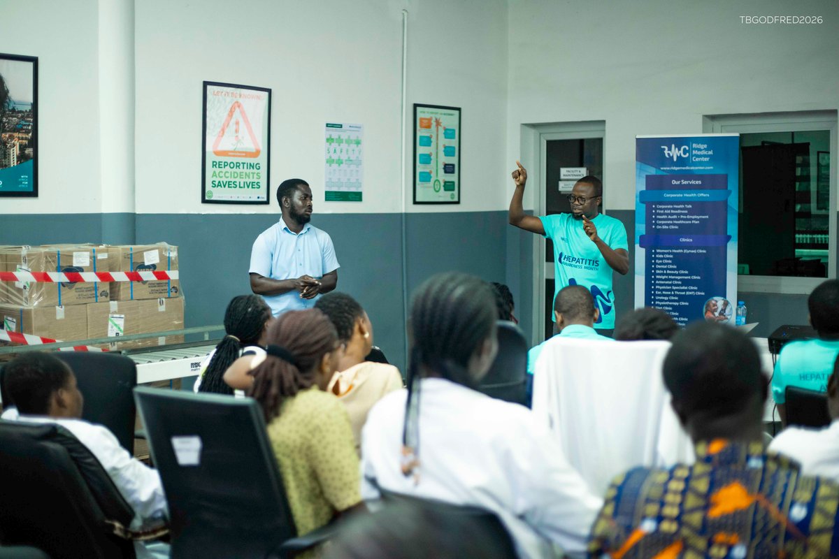 ridgemedicalgh_'s tweet photo. Last Thursday, #RidgeMedicalCenter (RMC) had the privilege of facilitating an insightful #healthtalk at Gokals-Laborex Limited (CFAO Healthcare), #Adabraka, focusing on #Nutrition, #Lifestyle, and Disease Prevention.

Interested? Get in touch 📞 Call/WhatsApp: 050 140 7171 https://t.co/Qxqtze8ExG