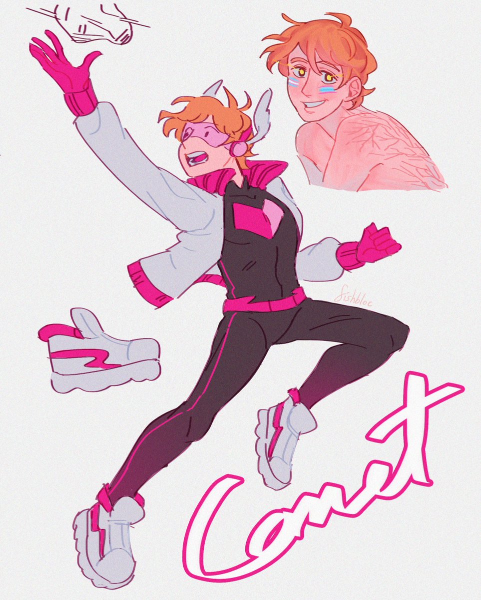 fishbloc's tweet photo. my cuteguy who's a speedster and i call him comet

#grianfanart https://t.co/yoL8Tilau5