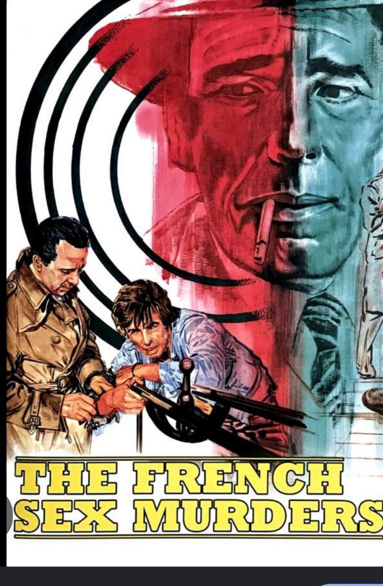 AnnCope16's tweet photo. #NowWatching
#FirstWatch
The French Sex Murders 1972 for #giallojuly
So straight away it has the 70s machismo. Men rough handling women.
The other, the main detective is playing Humprey Bogart, even the English dub is. Glorious. https://t.co/PGgV3QkK1X