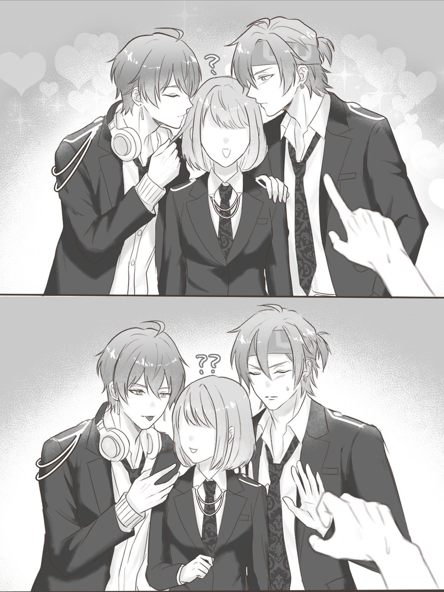 kedamacham's tweet photo. たぶんもう散々出し尽くされてると思うからちょっと変えてみた、かぶってたらすみません
玲翔サンド
#tkdbプラス https://t.co/V1uxHD5Aga
