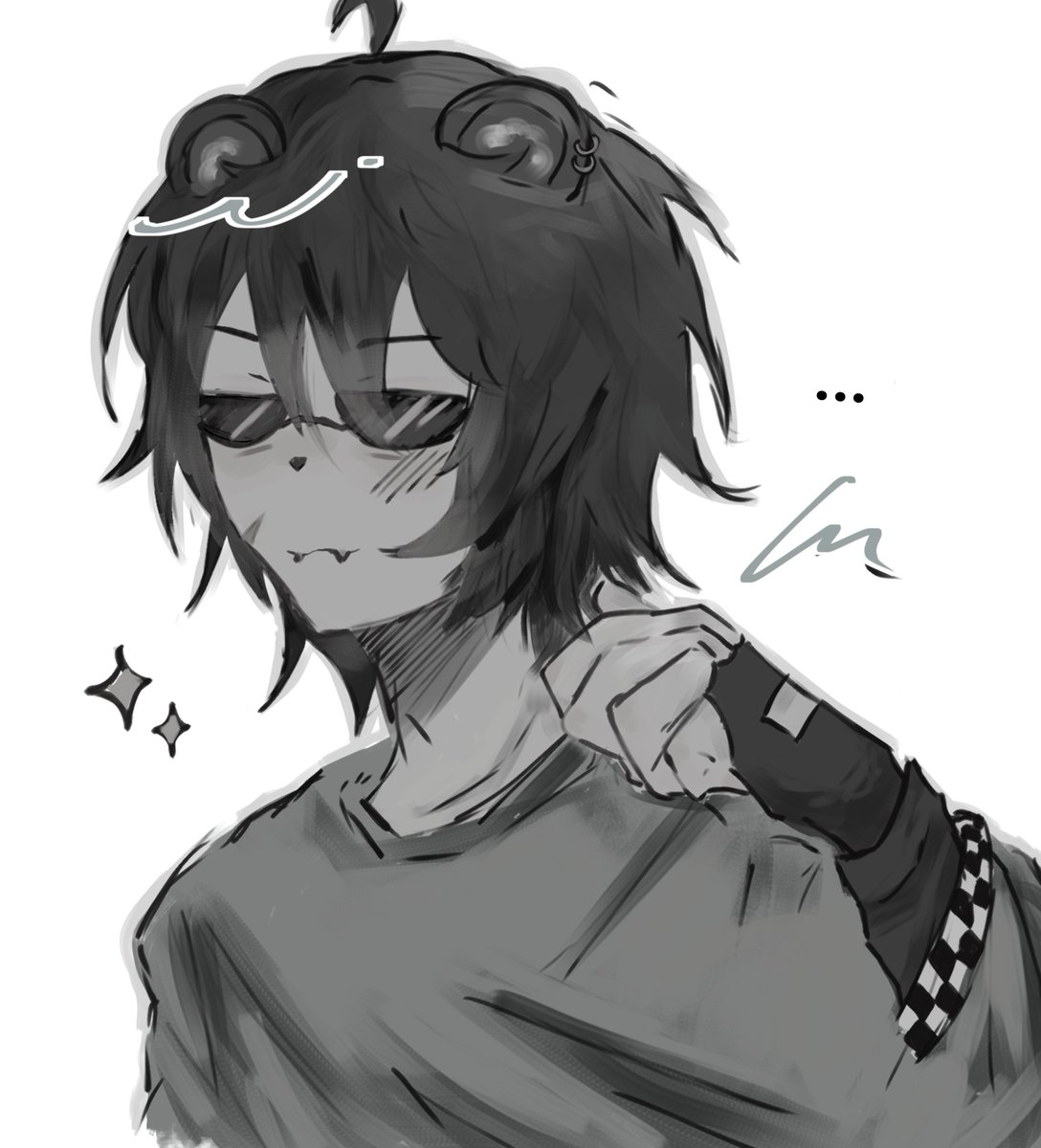 mina7437's tweet photo. #spreenfanart monocromático https://t.co/hXgdzEvIWt