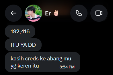 JigsawKecil's tweet photo. @ArcTeknik726394 192,416 dIB🅱️BulETiN jAdIi 500,000 ‼️

 creddS 👉🏻 @ErMatematika ꉂ(˵˃ ᗜ ˂˵) https://t.co/1nJyawZEW5