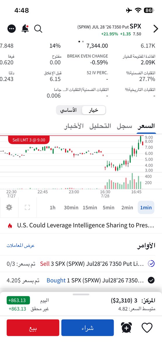 Me_800's tweet photo. @Derayah الاخوان في درايه السلام عليكم معي ثلاث عقود وحاط امر 900 وللاسف ضرب السعر ولا نفذ لي ( الصح ازرق ) ونزل العقد الان ، وكثير متضررين معي نامل النظر في هذا الخلل وتعويضنا وشكراً .. ❤️

- اللي تضرر يمنشنهم تحت التغريده 👋 https://t.co/JAY6w9WpZC