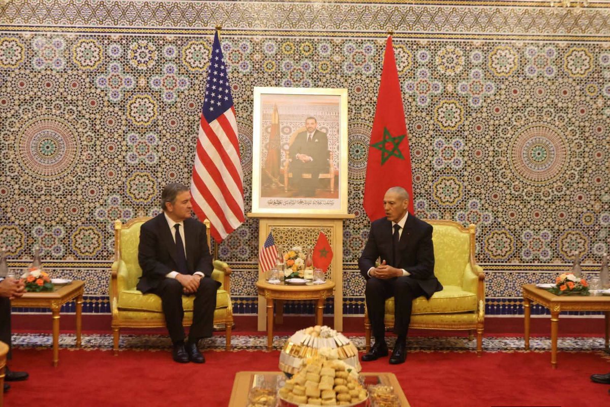 soufian_khalih1's tweet photo. زيارة السفير الامريكي لمدينة العيون حاضرة الأقاليم الجنوبية بالصحراء الأطلسية المغربية https://t.co/7REXyJvGD6