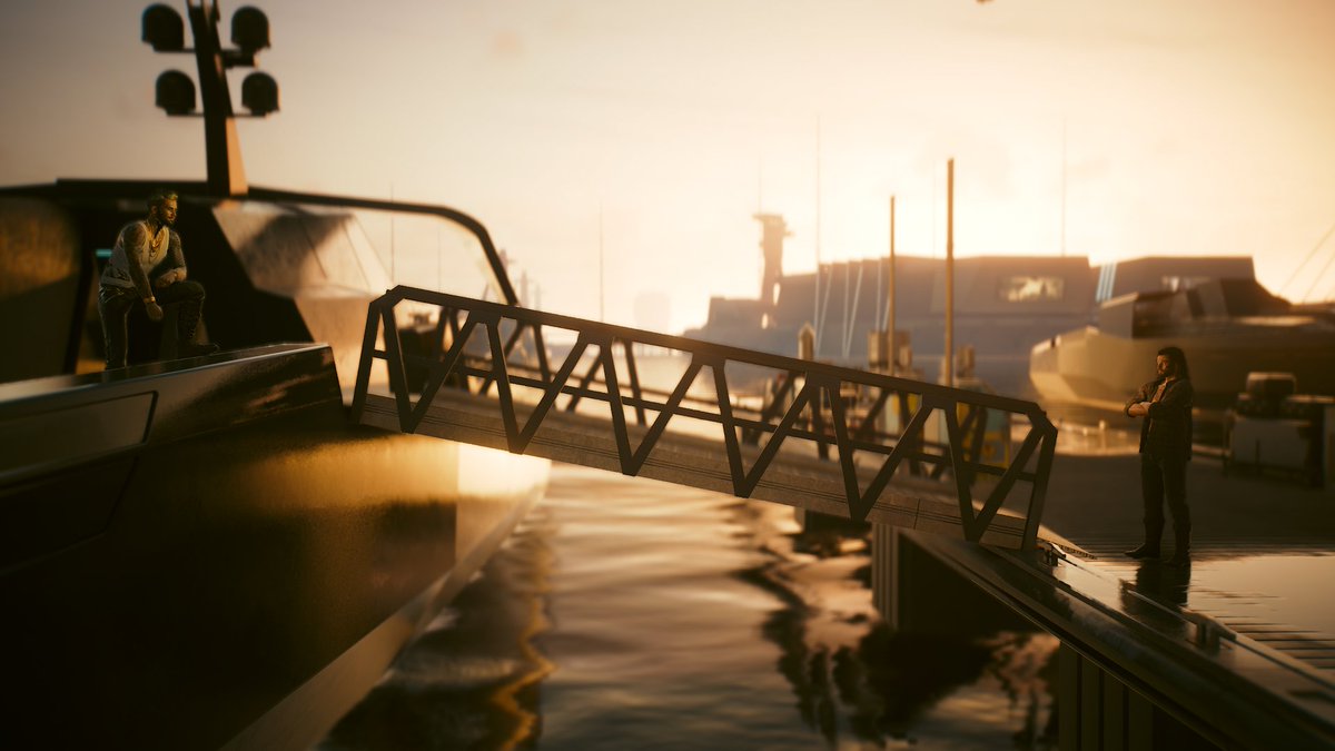 sirniqhteye's tweet photo. boat drinks (pt.1) π₯οΈπ§‘ #cyberpunk2077 #kerryv https://t.co/x9UStniJKv