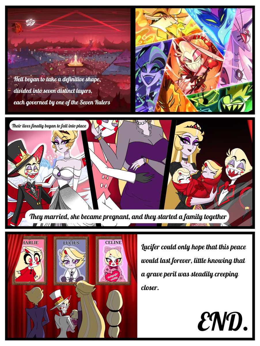PV_ViEw13's tweet photo. The story of hell part final
#Lucililith #Lucilith #HazbinHotel #hazbinfanart #hazbinhotel 
#fanart #comic #Lucifer #Lilith #Family #Morningstarfamily https://t.co/eXd4n2zq8z