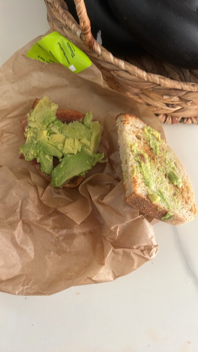 papasciatica's tweet photo. @panerabread this is avocado toast? For real? https://t.co/oGTorq4TGH