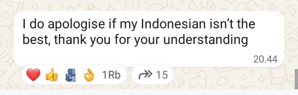 umuzzziii's tweet photo. It's okay azka😭azkies tu gemes aja sama bahasa indonesia kamu kali ini biasanya bisa dipahami kok, mungkin efek jetlag juga jadinya berasa bahasa indo yang di translate tapi ini kamu kebalikannya😭🙏 https://t.co/rvfprI6f7D