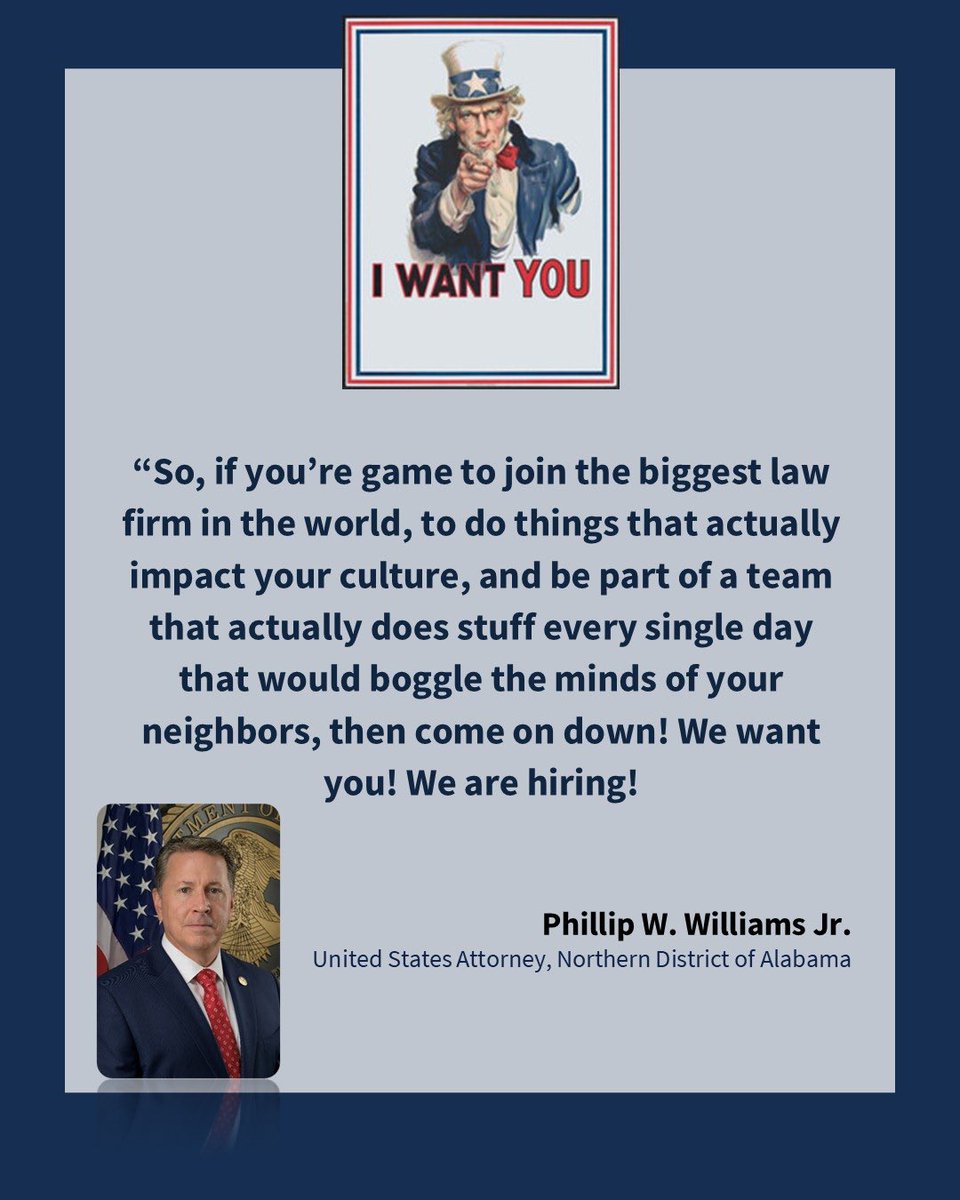 US Attorney NDAL tweet media