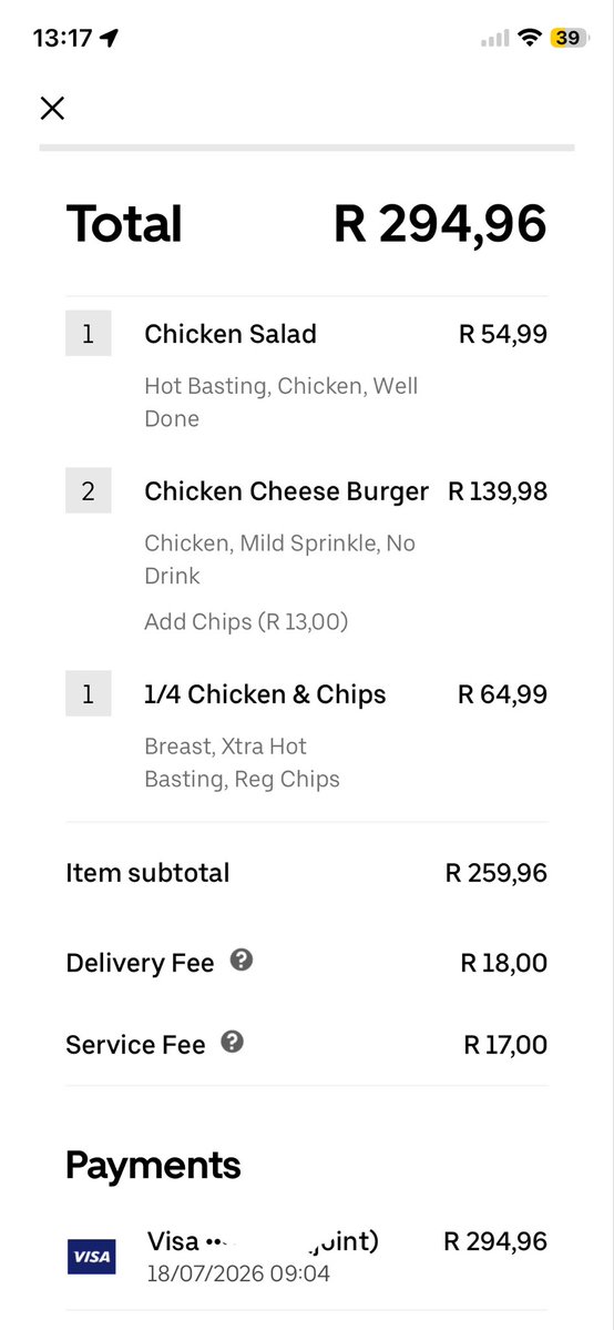 emjshit's tweet photo. Its been 2 weeks now waiting for my refund from uber. I bought food at night only to be notified it couldn’t be processed. the following morning i got an email that it was delivered. I need my refund @Uber @UberEats @UberEats https://t.co/qWx8kVNuF0