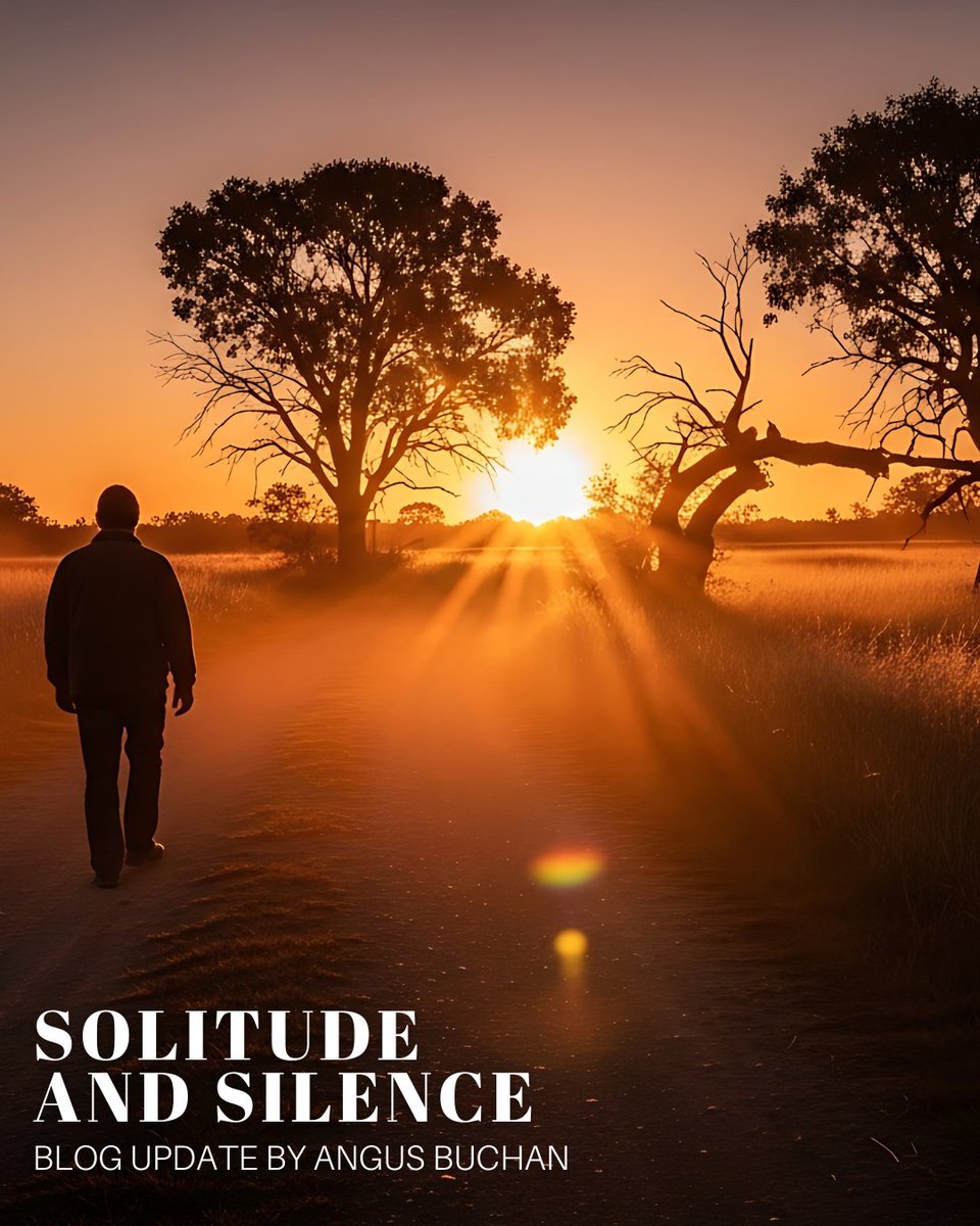 angusbuchan's tweet photo. SOLITUDE AND SILENCE (Blog Update):

We are living in a world that keeps us so busy that we do not even have a chance to speak with the Lord or to hear from the Lord…

Read more online. https://t.co/EcAJri7xjd https://t.co/9YCrwOK5SE