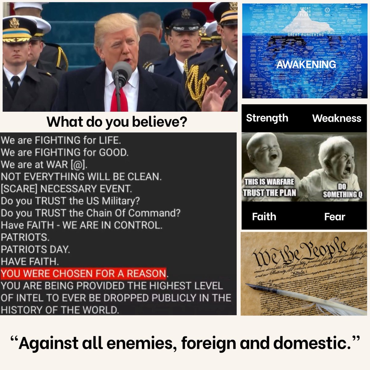 KuwlShow's tweet photo. Demonic forces reigned hell over America from 1871-2016 (155 yrs)

Liberty forces have been rescuing debt slaves from global assholes from 2017-2026 (9 yrs)

And people ask why it’s “taking so long” for someone else to “fix all their boo-boos” so they can return to comfy “life” in ignorance

Fake News. Fake Money, Fake Justice, Fake Medicine, Fake Food, Fake Faith, Fake Freedom.  

@Freedom250 @BoardOfPeace @DeptofWar @POTUS #Faith