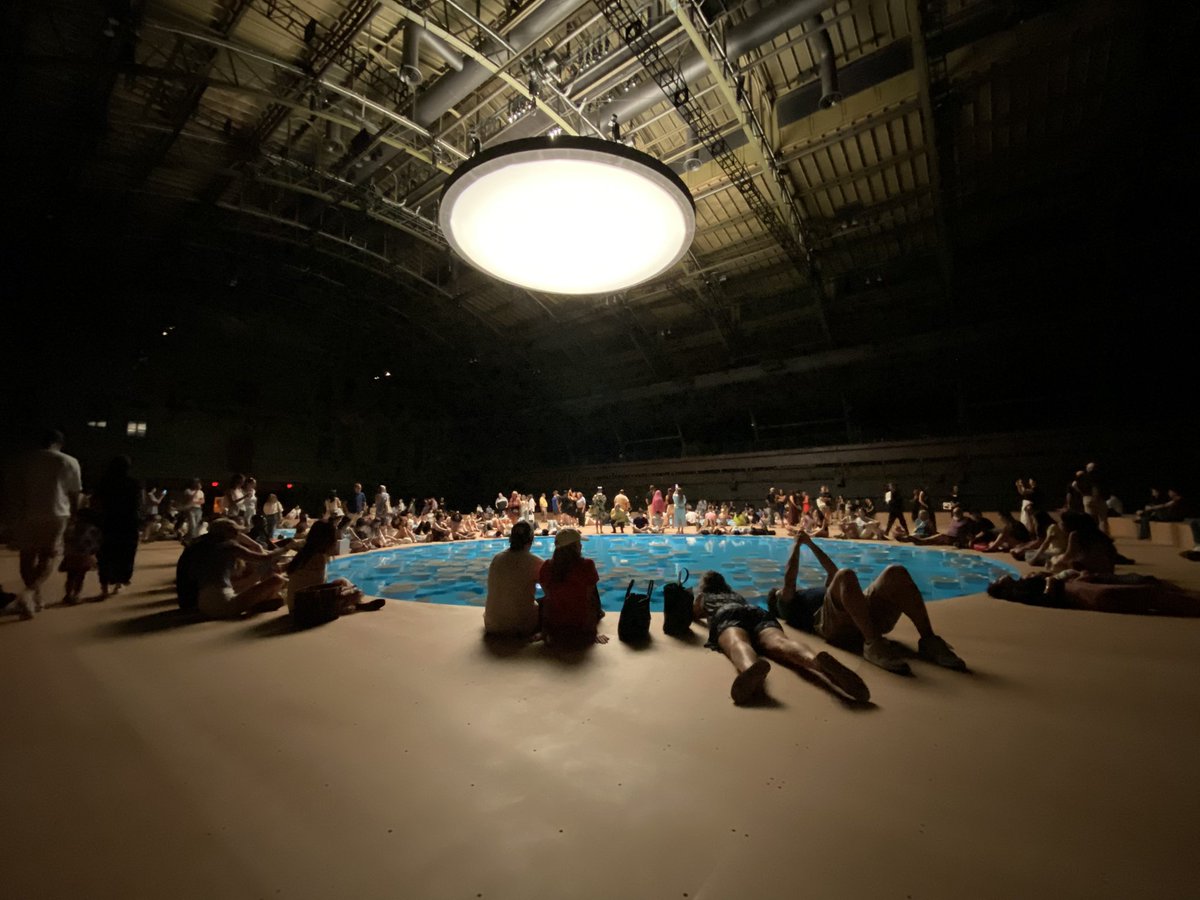 pondaroski's tweet photo. 20260726 Viewing & Listening To Clinamen (v.11) By Céleste Boursier-Mougenot During These Un-Normal Times, The Park Avenue Armory, New York City, NY. Z.
#pondaroski
#JoeZiolkowski
#trajectoryportfolio
#unnormal
#artcrawl
#joynagy
#theparkavenuearmory
#célesteboursiermougenot https://t.co/M0f0MSiZy9