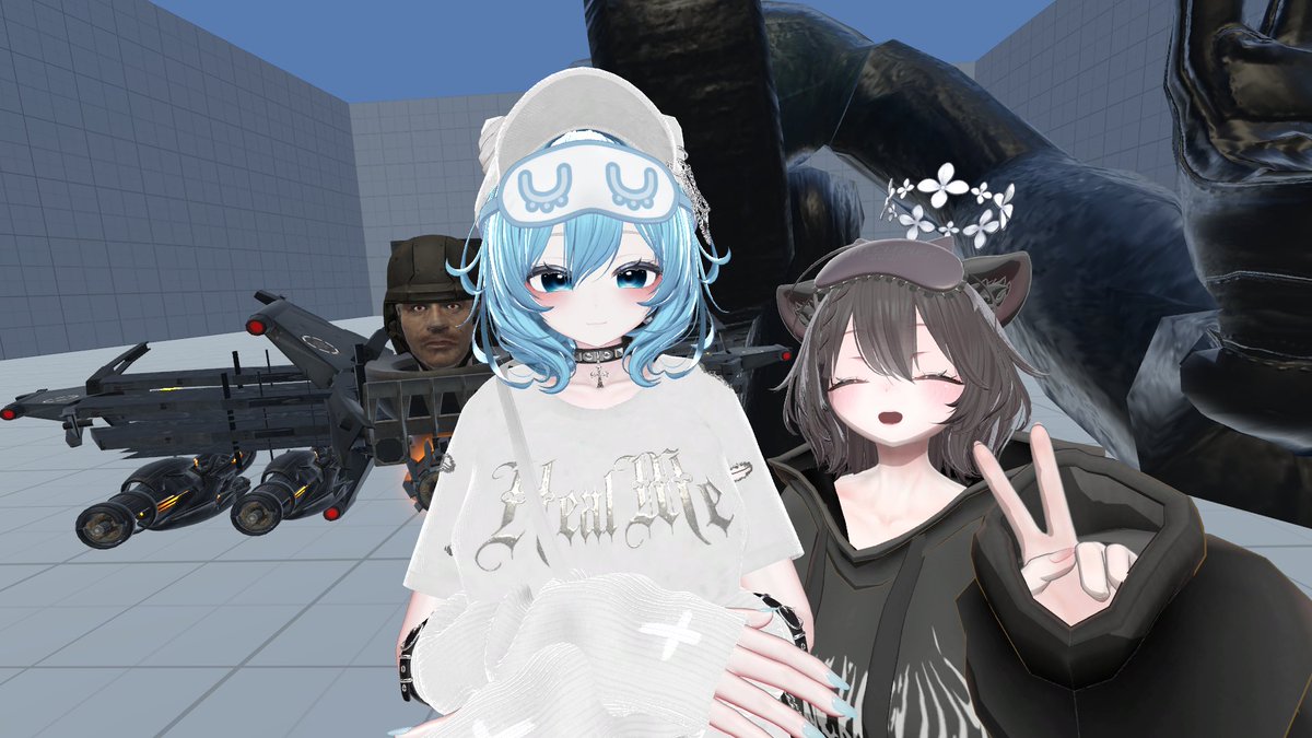 vrc_rakon's tweet photo. 지인들이랑 찰칵~

#VRChat https://t.co/1LgyJ8rY1w