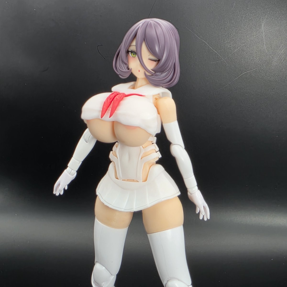 Greg__777's tweet photo. セーラータンクさん

今回はエリやタイを改修しようとしていたのですが、なぜだか、より下乳という結果に
リプ欄に続きますー

#メガミデバイス https://t.co/OQ3rsXTxGF