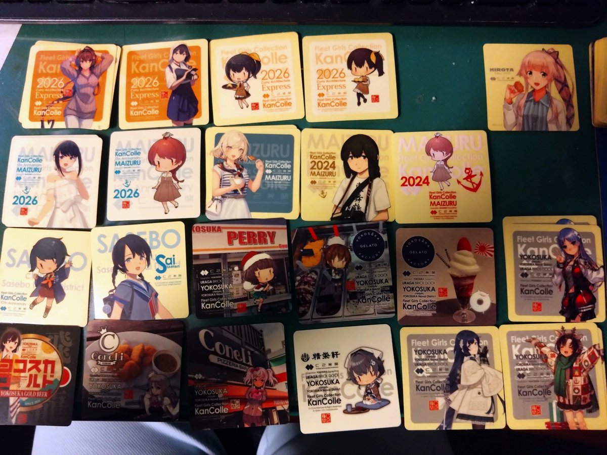 kancole_exe's tweet photo. 【艦これ シール交換 他 募集】

求)リンク先の未所持シール、佐世保シール何でも(例外あり)、他

出)画像、他リンク先の交換用シール、グッズ

https://t.co/y0v5coYwKn

グッズ↔シールなど異種交換も可
気になるものあればご相談ください
リアイベ等で手渡し
8/1, 2佐世保います https://t.co/nz8gygv7BP