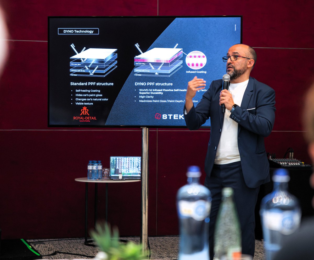 APdigitales's tweet photo. STEK Automotive: soluciones avanzadas en PPF para el #carwrapping profesional

👉El sector evoluciona hacia propuestas donde la protección y la estética forman parte de una misma solución, aportando mayor valor

➡️https://t.co/V8CIMaxuDy

#rotulacion #comunicacionvisual #wrapping https://t.co/wMeKEj8hWj