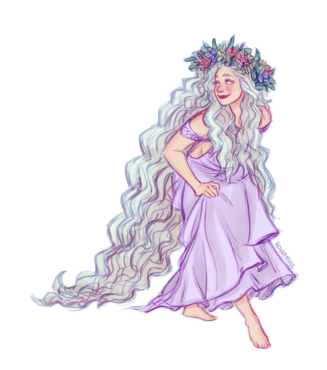 gregsnders's tweet photo. “all daenerys wanted back was the big house with the red door, the lemon tree outside her window, the childhood she had never known.” 

#danyweek2026 — commission by @itsdancingquen https://t.co/vTrThBRvbQ
