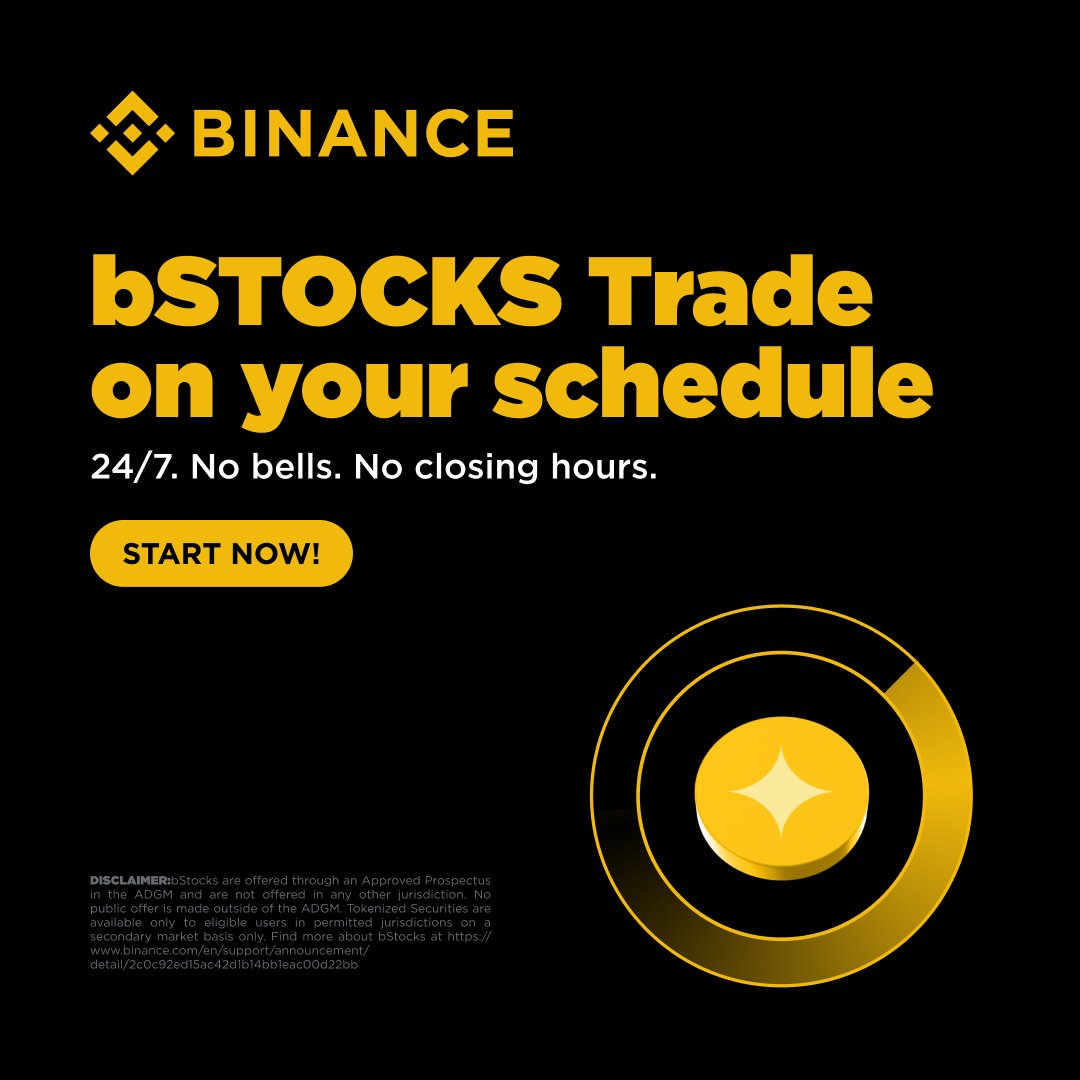 Binance tweet media