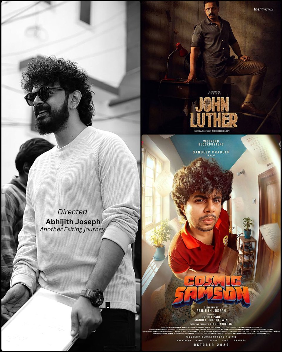 ImRamshiii's tweet photo. @zandeeep my man’s next  COSMIC SAMSON ! ❤️

Here goes his first look 👀! 

#CosmicSamson #WeekendBlockbusters #malayalamcinema #SandeepPradeep  #minnalmurali https://t.co/CNVzrwM7UC