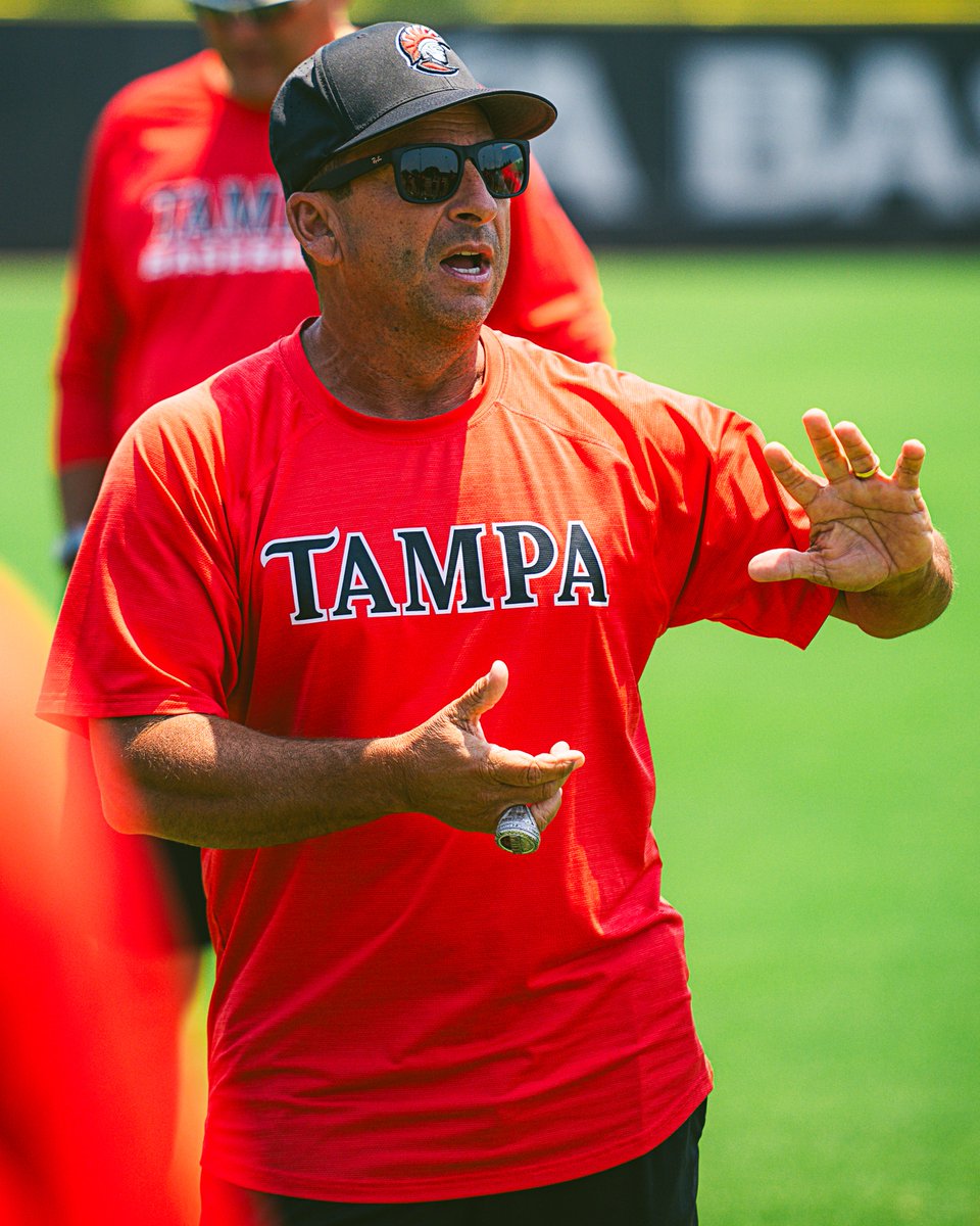 UTampaBaseball's tweet photo. Eight rings. Three straight. One birthday king. 👑🏆

Happy birthday, Coach Joe Urso!

#StandAsOne🛡️ #TampaBaseball⚾ https://t.co/pmROTeRs4q
