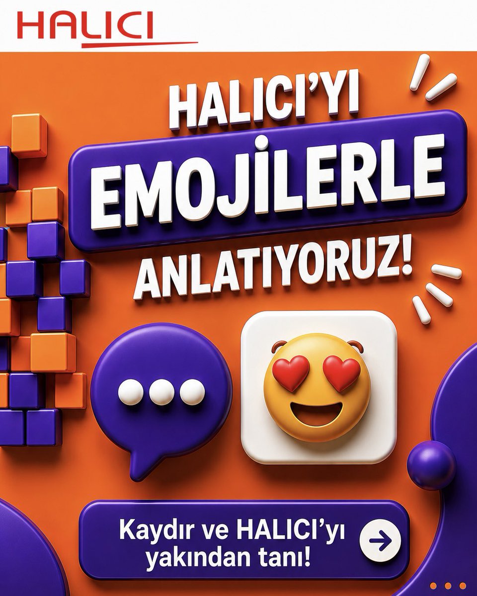 HaliciGroup's tweet photo. HALICI’YI EMOJİLERLE ANLATIYORUZ! 🚀😎
32 yıllık deneyimimizle, kurumların dijital dönüşüm yolculuğunda güvenilir teknoloji çözümleri sunmaya devam ediyoruz.
Siz olsanız HALICI’yı hangi 3 emoji ile anlatırdınız? Yorumlarda bizimle paylaşın. 👇
#HALICI #Teknoloji https://t.co/hcfKYnaixq
