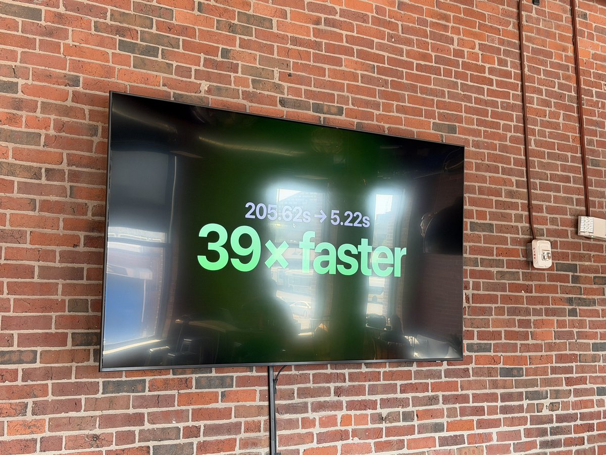taylorotwell's tweet photo. Pest 5 took our Laravel Cloud test suite (19,000+ tests) from 3 minutes to 5 seconds. https://t.co/JsyBMWmUns