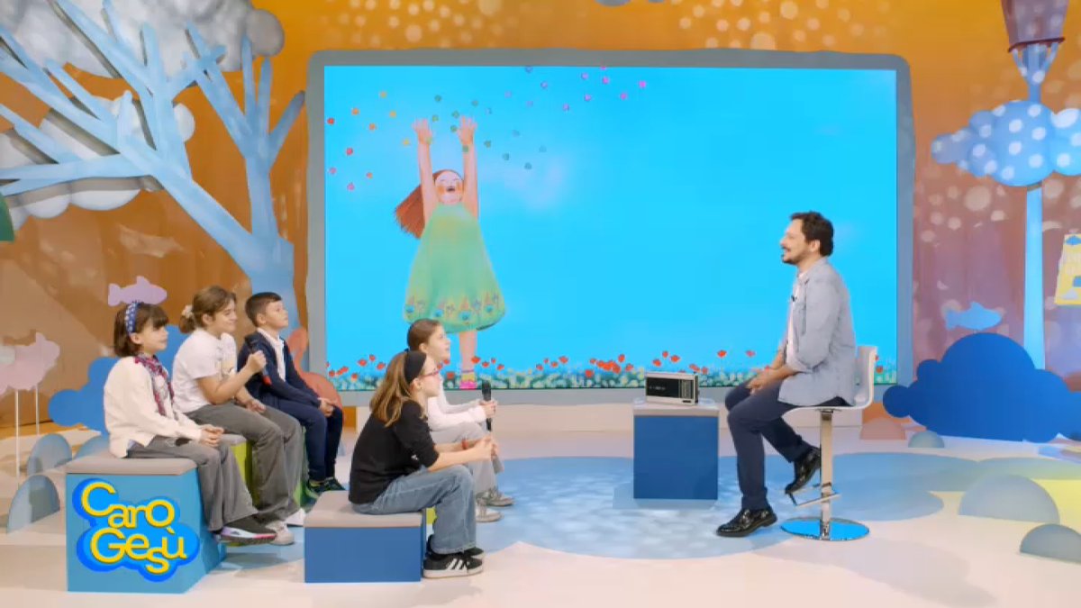 TV2000it's tweet photo. Caro Gesù, il programma di TV2000 dedicato ai più piccoli che intreccia fede, gioco e narrazione, presenta una puntata ricca di spunti educativi, dove la spiritualità incontra la quotidianità dei bambini attraverso un linguaggio semplice e profondo insieme.
Domani #1agosto ore 10.35 su #TV2000
📺Canale 28
📡 157 Sky
📲 App #Play2000

@Monicamondo @ucscei