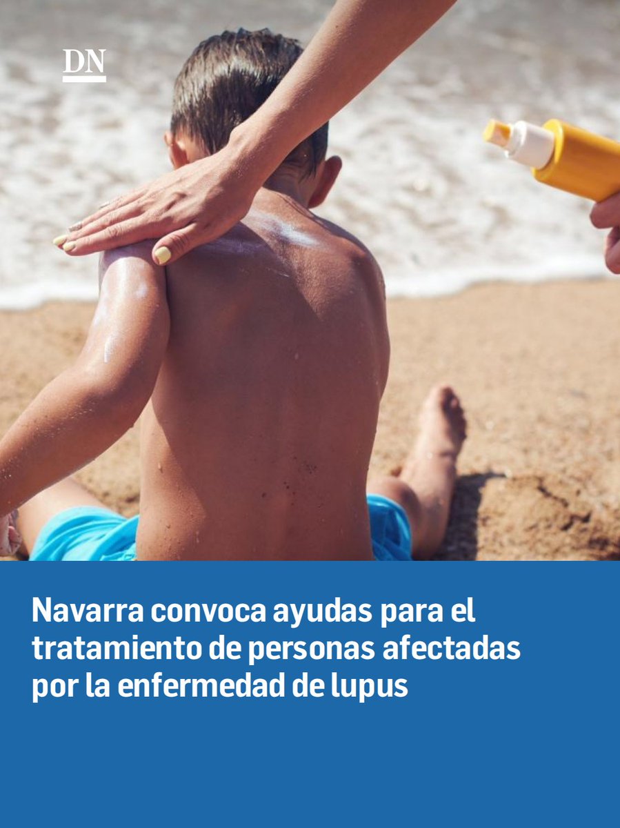 DiariodeNavarra's tweet photo. Navarra convoca ayudas para el tratamiento de personas afectadas por la enfermedad de lupus https://t.co/6FFptgpxNC https://t.co/HfAXLZqgsN