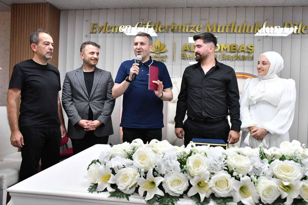 sbeyliakgenclik's tweet photo. Gençlik Kolları İlçe Başkan Yardımcımız Kader Ulka ile Özcan Yılmaz çiftinin nikâh merasimine İlçe Başkanımız Ayhan Üşdi Gençlik Kolları İlçe Başkanımız Yusuf Öz ve Meclis Üyemiz Yusuf Karabulut ile birlikte katılarak şahitlik ettik

Genç çiftimize ömür boyu mutluluklar diliyoruz https://t.co/DowwhtJMcU