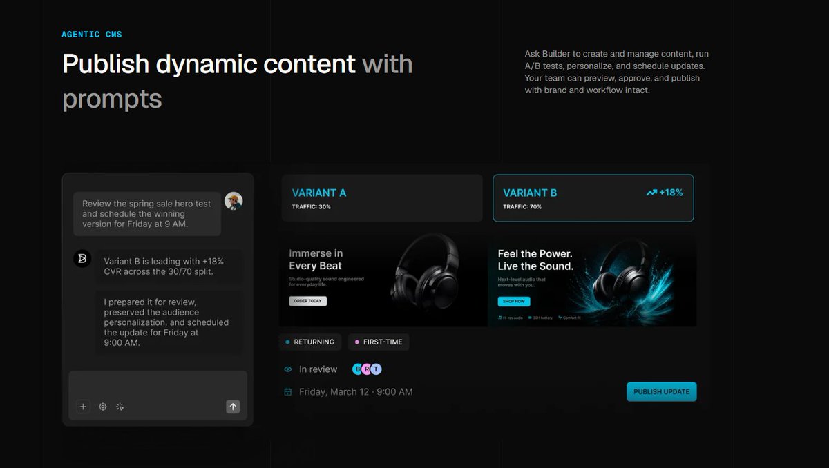 lenimas11's tweet photo. Start by comparing the original design with the generated page. The presenter should show visual fidelity, but should not stop there. A design-to-code demo is only valuable if it respects the constraints of the product.

Next, inspect the component choices. Point out where AgentStudio used existing UI patterns instead of creating isolated markup. This matters because production teams care about maintainability. A fast demo that leaves behind disconnected code is not a win.

Then test responsiveness. Resize the preview and show how the desktop layout turns into a mobile flow. Ask the agent to refine one mobile issue in plain language:

On mobile, stack the plan cards above the screenshot and keep the CTA visible after the plan selection.

The audience should see the page update in context. This is the moment where AgentStudio feels different from a static handoff: the design can become a working interface, and the interface can keep evolving inside the same workspace.