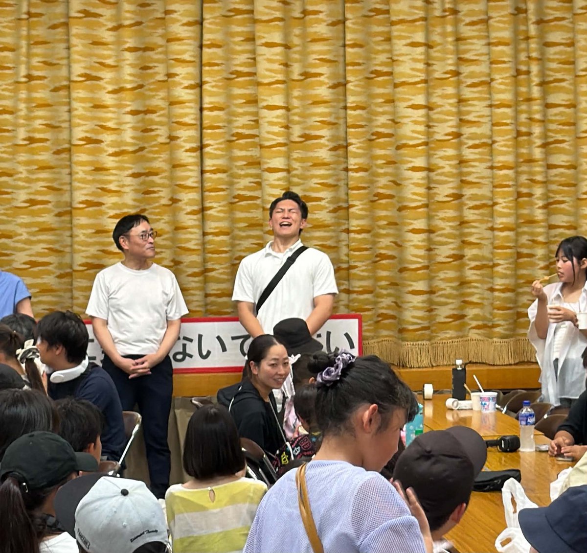 ryo_matsuki's tweet photo. 7月25日（土）
東区の夏祭りが各地で開催されました☺️
登美丘南、日置荘西、南八下、登美丘東小学校のみなさんありがとうございました✨
地域の皆さんのおかげです。感謝いたします！ https://t.co/LVNYUCyxBi