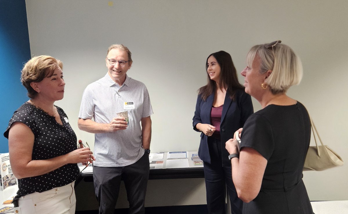 VIA_Makers's tweet photo. We always enjoy Member 411s as an opportunity to greet old friends and make new connections, share the latest news and opportunities, and start the morning off on a good note (you can never go wrong with a coffee and baked goods!) https://t.co/e7TaCnQEKp