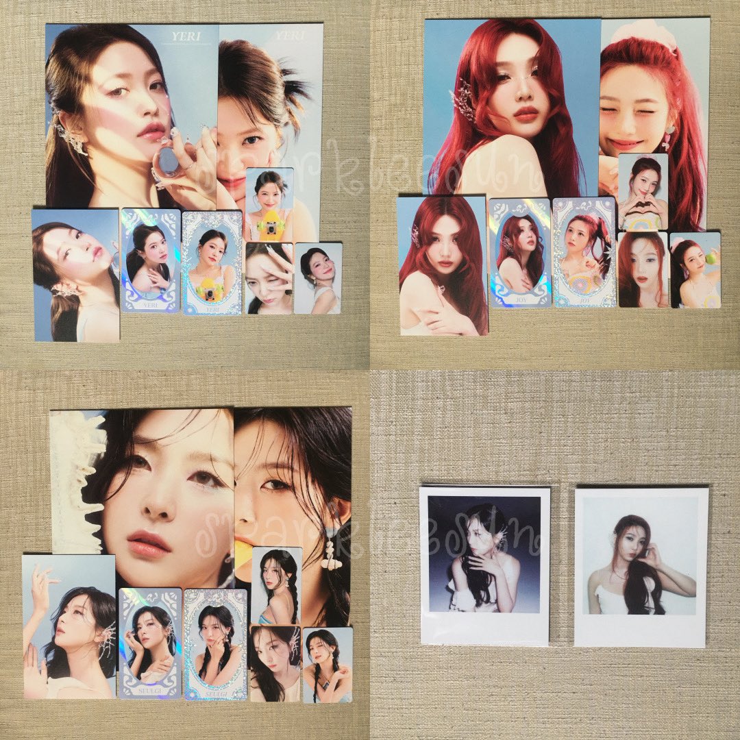 sparkleesun's tweet photo. wts ready stocks on hand
2025 aespa red velvet season’s greetings loose items 

★ RM18 each
★ take two or more (prior bulk)
★ take all qyop 

slots available in reply 

🛎️ postage and meet up available 

🏷 aespa red velvet sg sg25 #pasarluvies #pasaraespa https://t.co/TA1Bg9idJp
