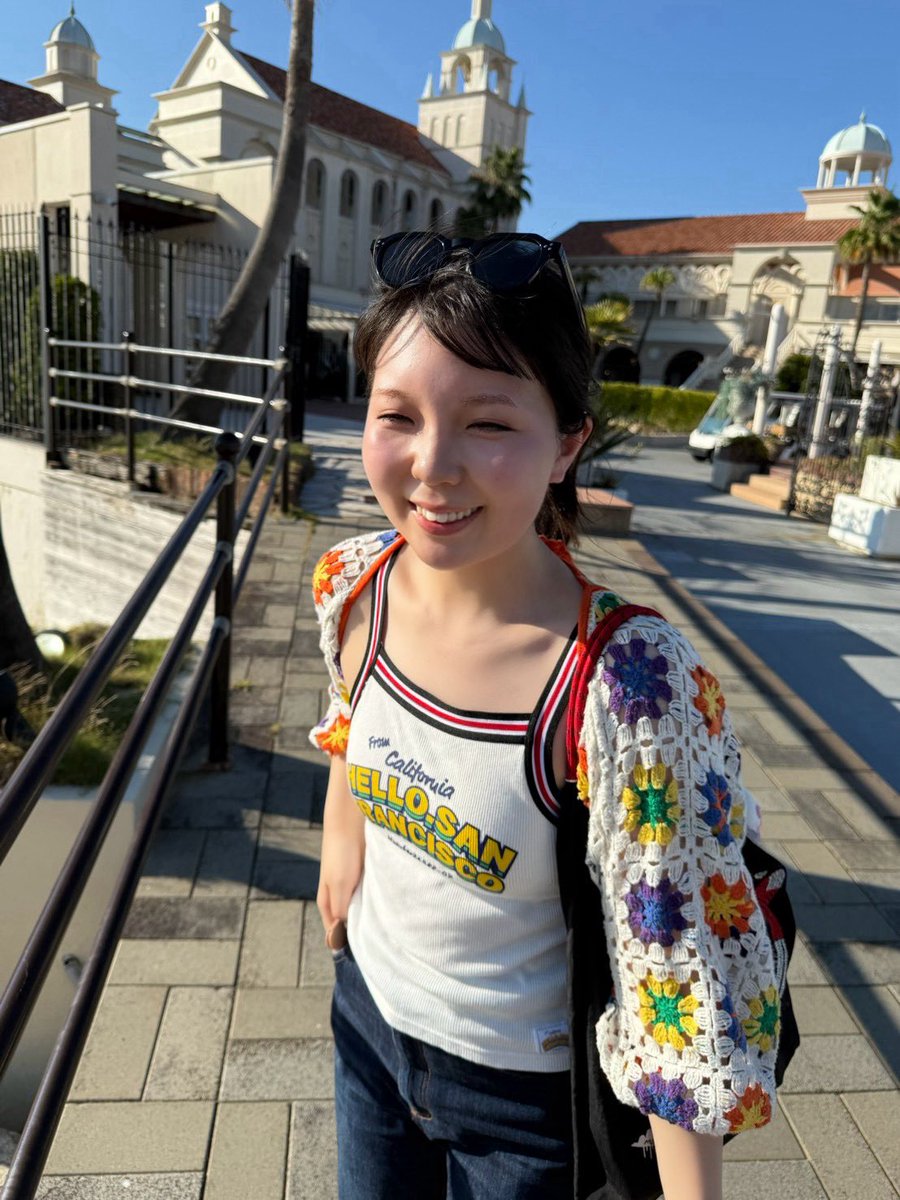 knsnoa's tweet photo. お誕生日は福岡に行ったりなどしておりました🏝️
写真はももち浜だよ🍑
インスタにも写真いっぱい載せるねー！
フォローしてください🙂‍↕️⬇️
https://t.co/2EV743Neq8 https://t.co/iL1es66vLc