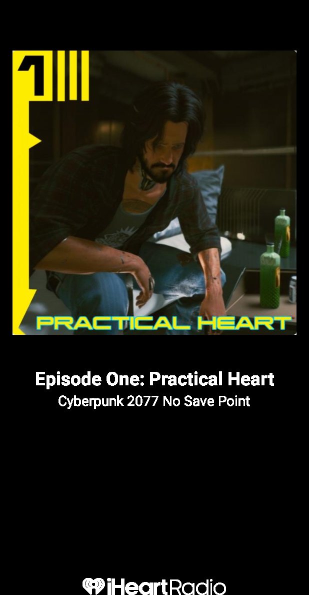 FugitiveXXX's tweet photo. Check out this podcast! Episode One: Practical Heart on #Cyberpunk 2077 No Save Point … https://t.co/60fpoM8NIc https://t.co/vUMIrNlHc0