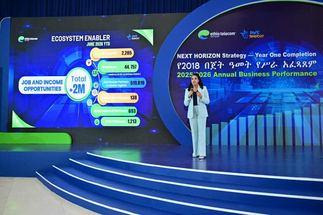 telebirr's tweet photo. ለሀገር ዕድገትና ኢኮኖሚያዊ ሉዓላዊነት የጸና አገራዊ ቁርጠኝነት!

ኩባንያችን የኢትዮጵያን የዲጂታልና የኢኮኖሚ ትራንስፎርሜሽን በግንባር ቀደምትነት እየመራ፣ ለሀገር ግንባታና ለዜጎች ሁለንተናዊ ብልጽግና የሚያደርገውን የማይተካ አገራዊ... 1/6 https://t.co/VUZm0GLmtG