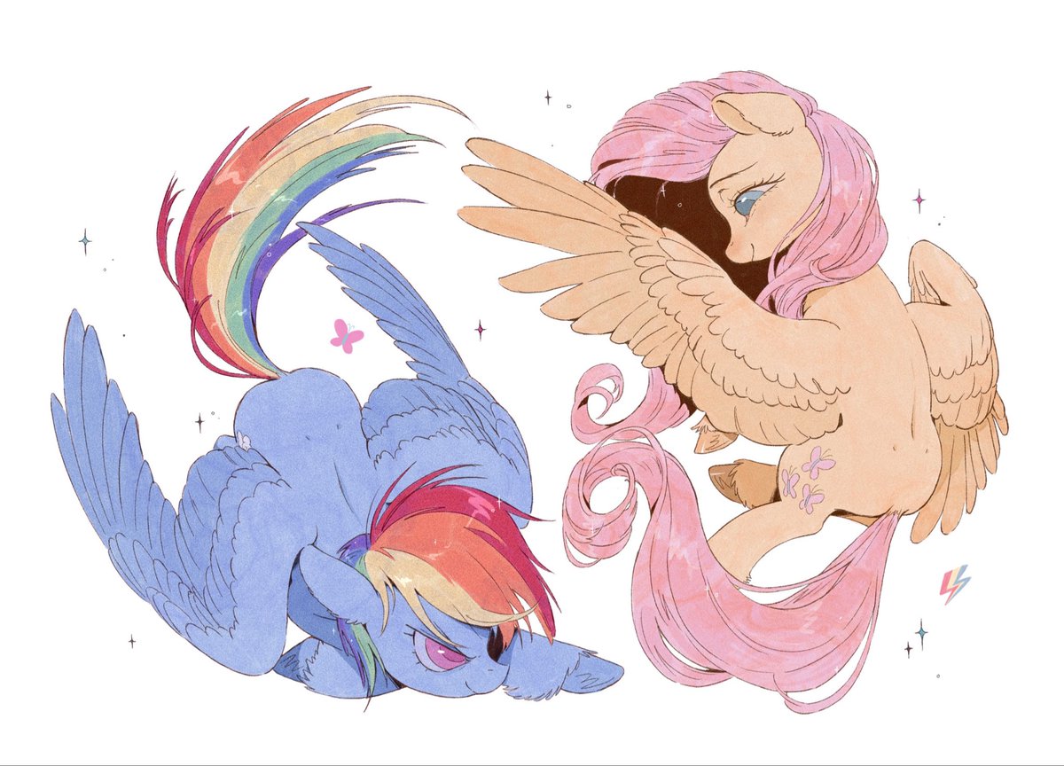 xiayichun1031's tweet photo. 🦋🌈
#mlp #mlpg4 #rainbowdash #fluttershy https://t.co/2ZcAzTegF0