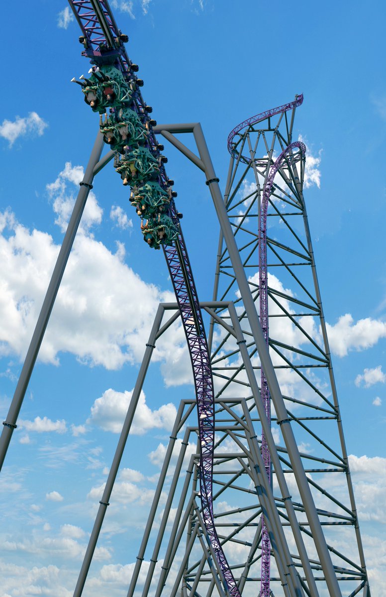 aceonlineorg's tweet photo. BAKUNAWA, the new MACK record-breaking coaster is coming to Six Flags Great Adventure in 2027! https://t.co/YPMyUFP3S7