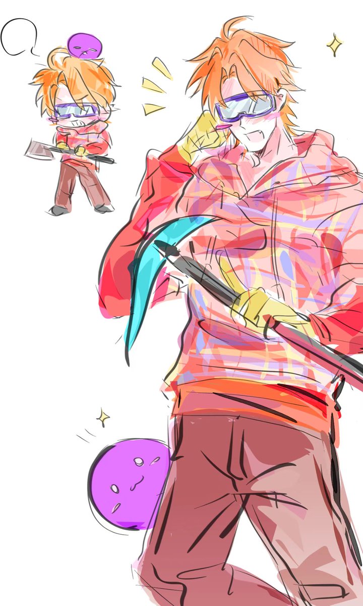 bbblue627167's tweet photo. 第二张不是我画的。
bigness是长发男啊!(恍然大悟)
#bigness #mcbigness https://t.co/p83qgqOEv8