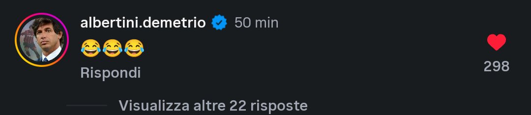 11_nico__'s tweet photo. Il commento di Albertini su Istagram sotto il post di skysport con #Malagò che annuncia #Mancini. 

#Nazionale https://t.co/40uwJz1MZk