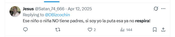 Salva_No_Name's tweet photo. @Satan_74_666 Jesús Pérez. Loco violento. No se puede ir con esa actitud y menos con esa cara que tienes. Me siento tentado de poner aquí tu correo como buzón de contacto del puto perdedor.

Deja de seguir chavalas, que tienes 52 años. https://t.co/vZUkyuAUNI