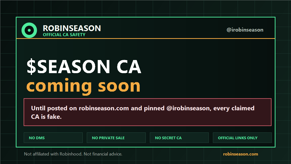 iRobinSeason's tweet photo. 3/4 What we track:

Daily Winner
Top Launchpad
Top New Token
Top Survivor
Most Watched
Caution List
Hall of Forks

The board starts manual, transparent and community-native.
Then it gets more data-driven over time. https://t.co/S8glY8lKoV