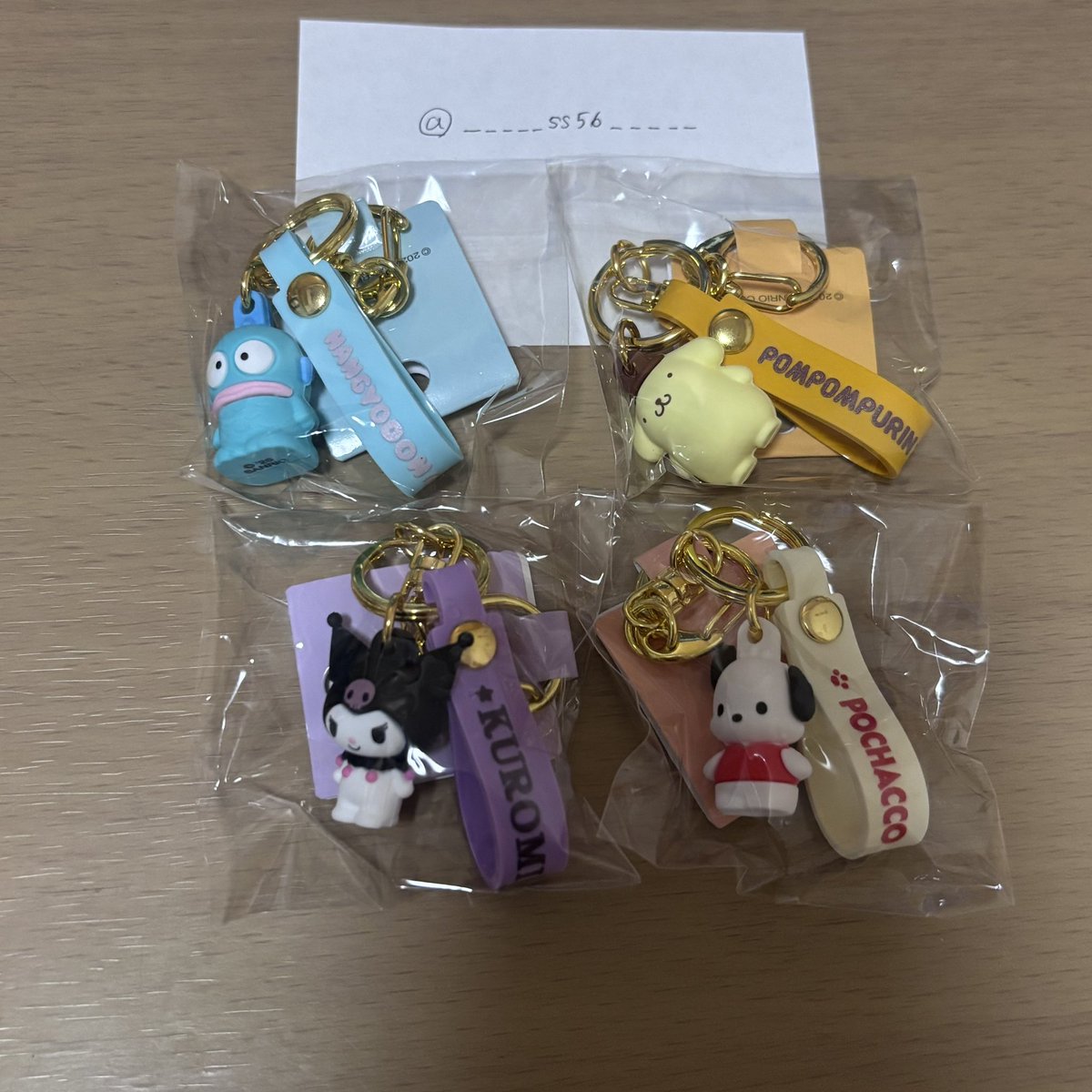 _____ss56_____'s tweet photo. サンリオ シークレット立体キーホルダー風 ミニチャーム　交換

【譲】クロミ ハンギョドン 
　　ポチャッコ ポムポムプリン
【求】シナモン シナモロール

郵送での交換希望📮
お心当たりある方からのご連絡お待ちしております。 https://t.co/H6ZzU6Xki2