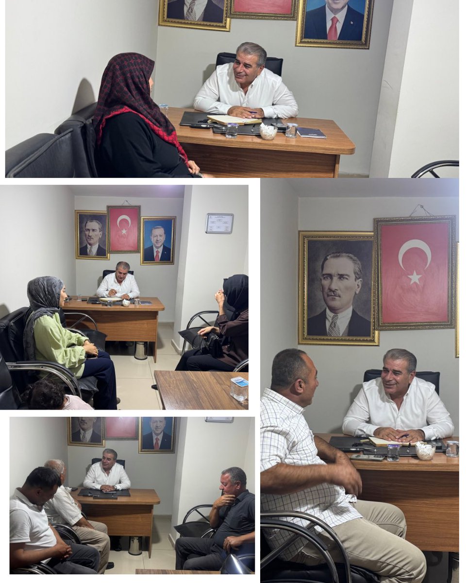 AkPartiBismil's tweet photo. 📌Vatandaşlarımızla Buluşma

İlçe Başkanımız Sayın Muzaffer Cengiz Özaydın, hemşehrilerimizle bir araya gelerek vatandaşlarımızın sorunlarını dinledi; talep ve önerilerini yerinde değerlendirdi.

İlçe Başkanlığımızda gerçekleştirilen görüşmelerde vatandaşlarımızın beklentileri dikkatle ele alınarak çözüm odaklı istişarelerde bulunuldu.

İlçemiz için birlik, beraberlik ve hizmet anlayışıyla çalışmalarımıza aralıksız devam ediyoruz.