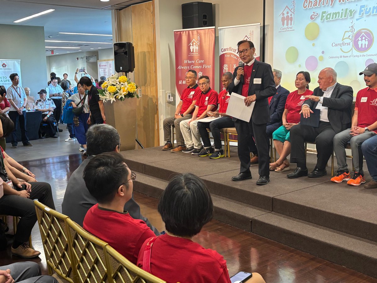 RaymondChoPC's tweet photo. 50 Great Years of service to #seniors! 👏

Thank you @CarefirstSenior for keeping #seniors healthy for 5 decades. Your compassionate work is truly priceless. 

So glad to speak at their Charity Walk, and to expand our partnership in promoting longevity for seniors.

#ScarbTO https://t.co/UGg87XHPUP