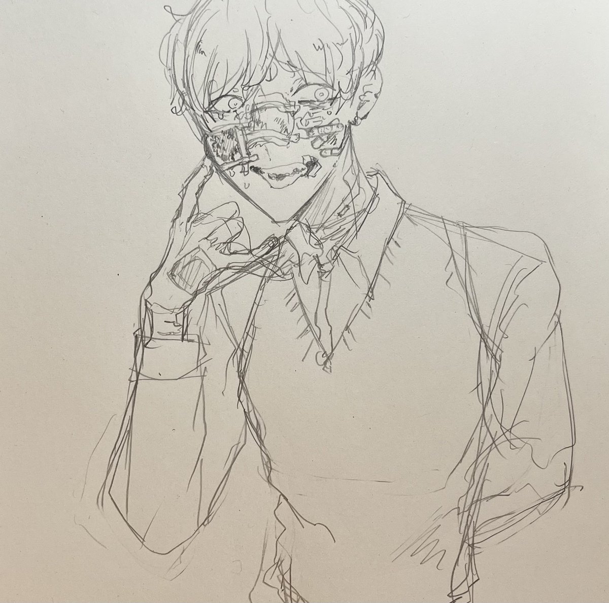 Kesukeeee's tweet photo. 眠…… https://t.co/R5VCFFCG6E